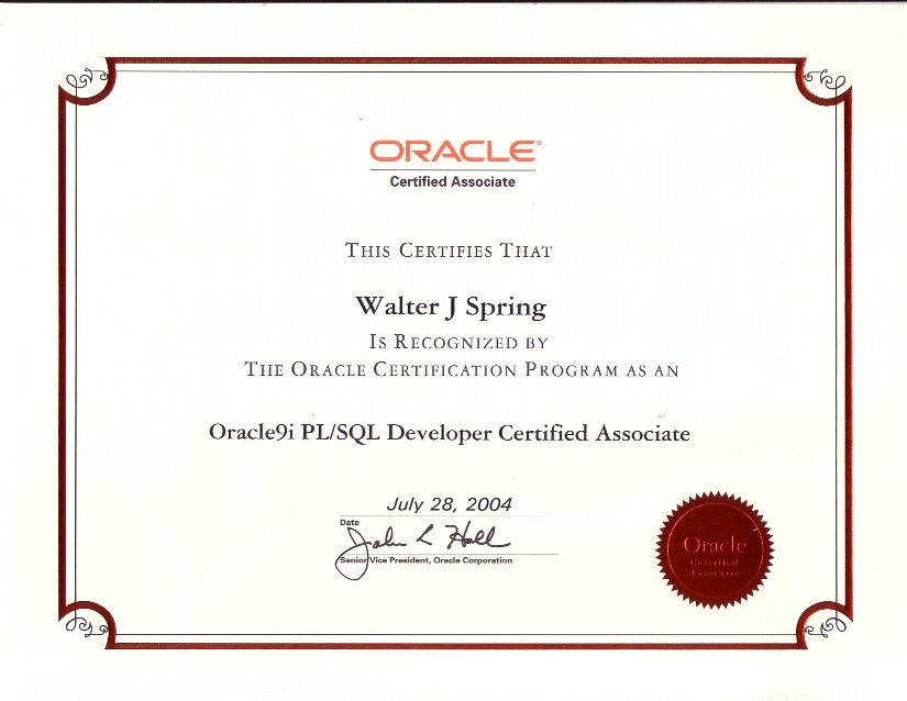 stack developer certificates